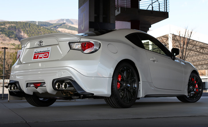 トヨタ86(ZN6系前期)用リアハーフ TRD(Performance Line)エアロ｜GR86