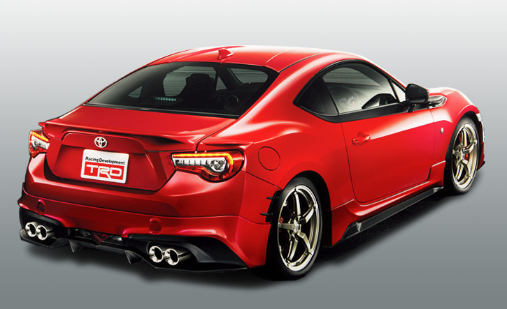 トヨタ86(ZN6系)用トランクスポイラー TRD(Performance Line)エアロ