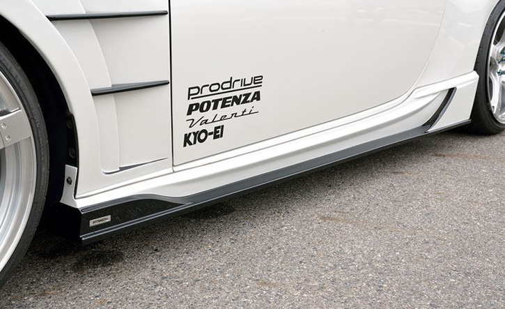 86(ZN6系)用サイドステップ ROWEN(ロェン)(RR STREET ZERO)エアロ