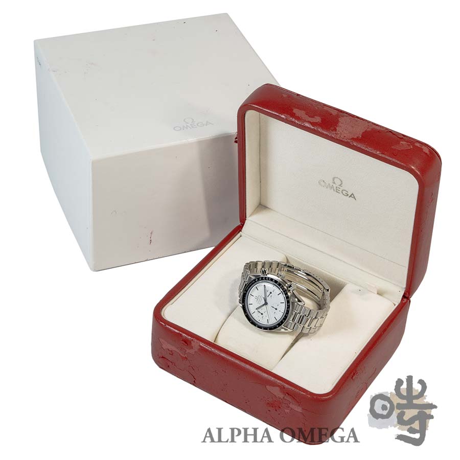 オメガ スピードマスター オートマチック/リデュースド オールホワイト