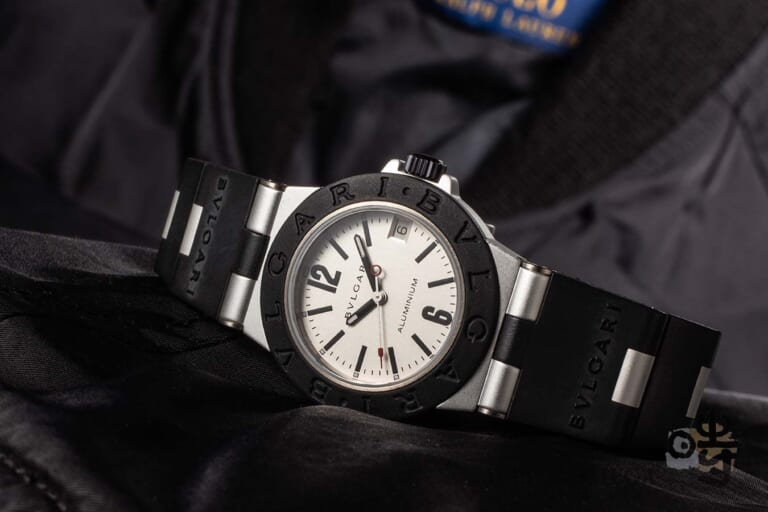 ブルガリ アルミニウム AL32TA 2008年 腕時計 | アルファオメガ [ID tr705]
