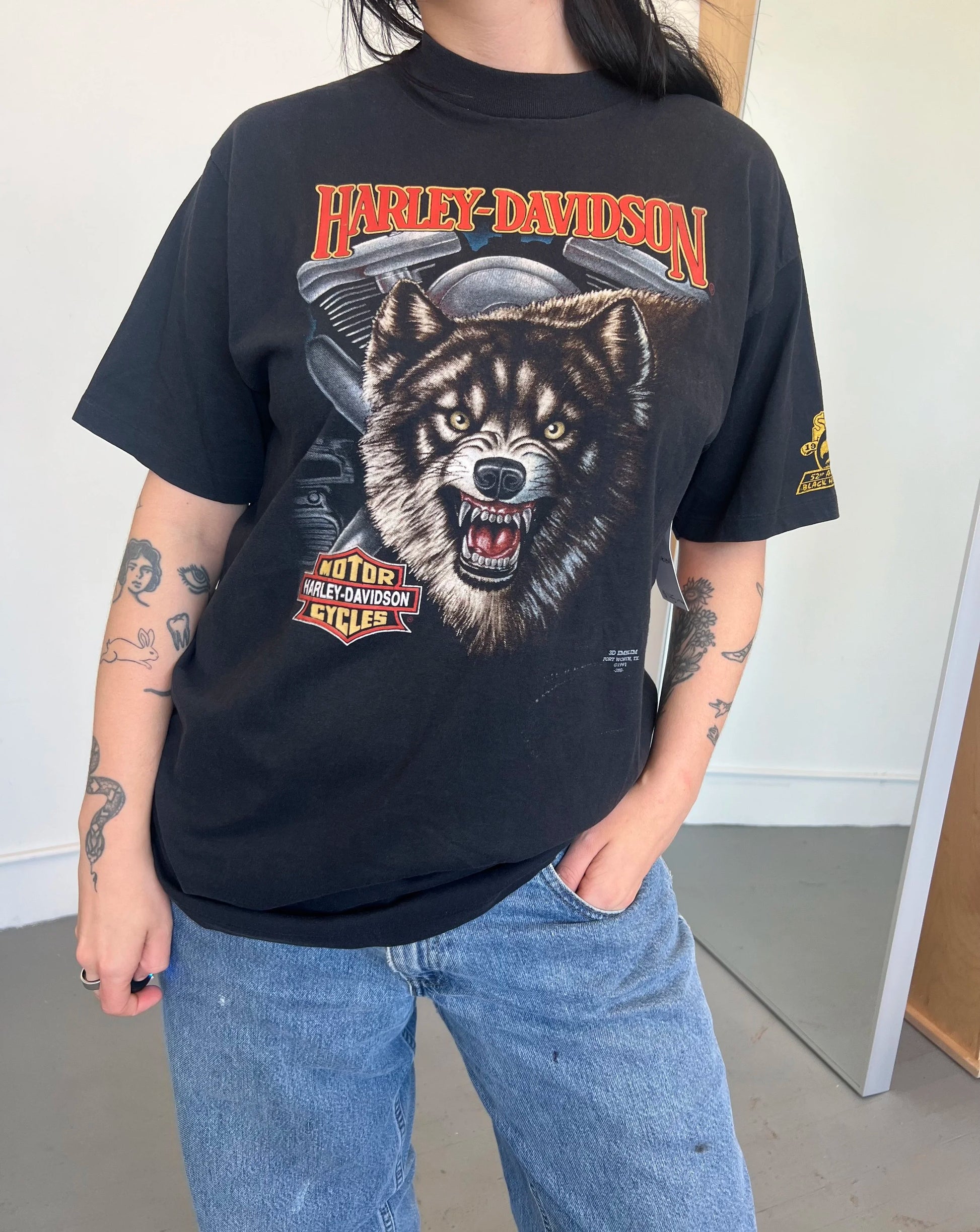 Rare Harley Davidson 3D Emblem – Awoke Vintage