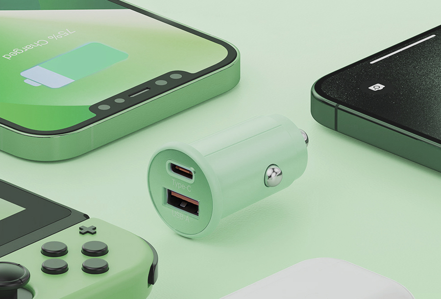 くすみカラー充電器 A+C（X-364） | 株式会社アークス | スマホ