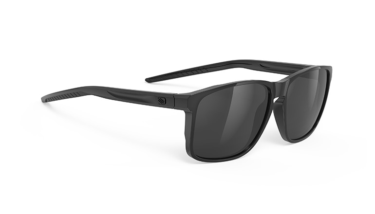 オーバーラップ ブラックグロスフレーム/スモークブラックレンズ