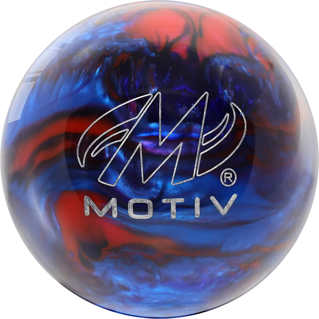 Motiv Aspire Navy Red Blue Bowling Ball with Free Shipping