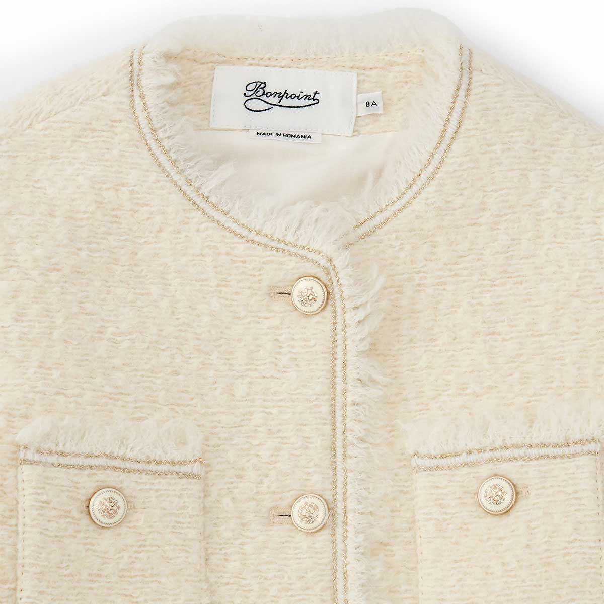 ボンポワン オンラインストア | Bonpoint ツイードジャケット