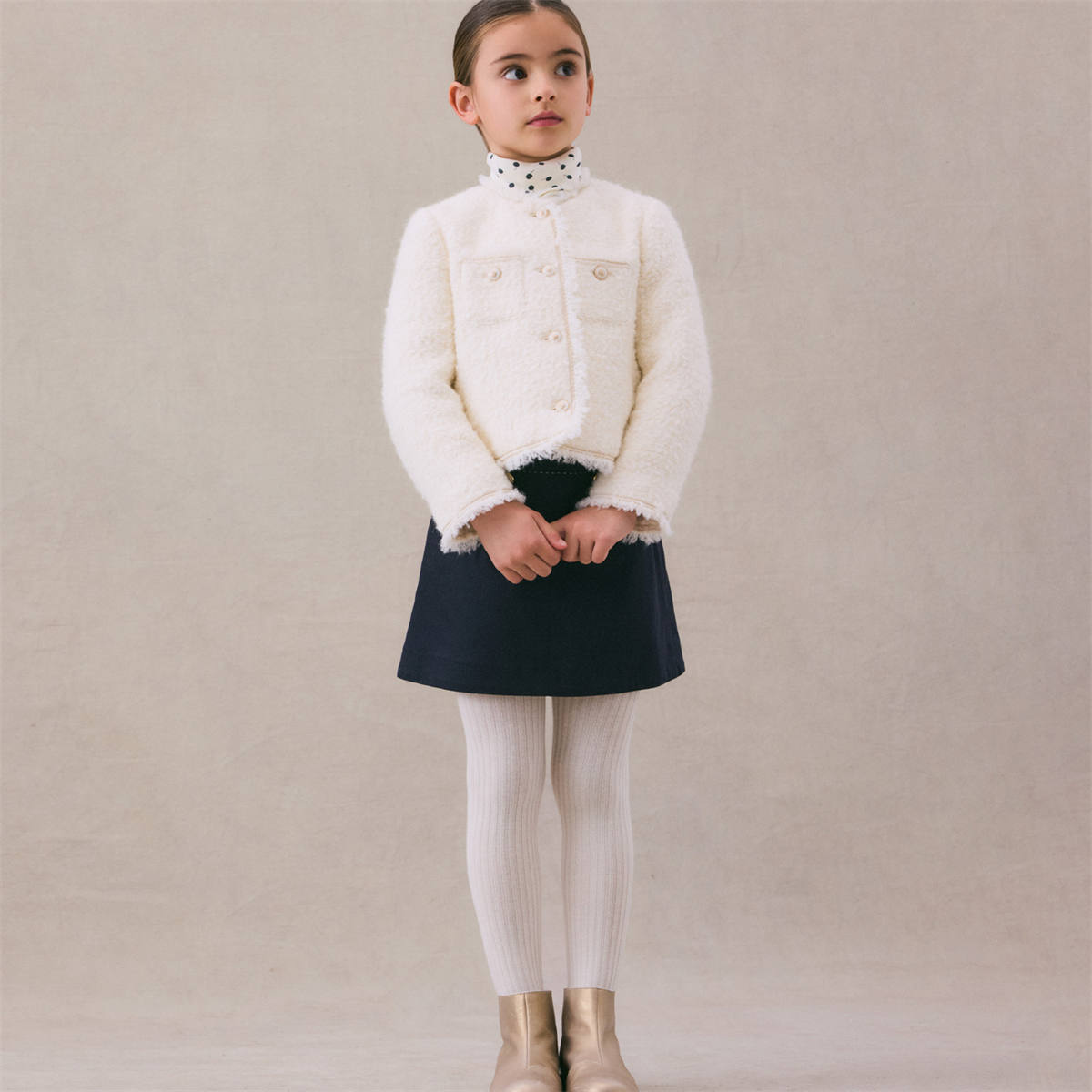 ボンポワン オンラインストア | Bonpoint ツイードジャケット