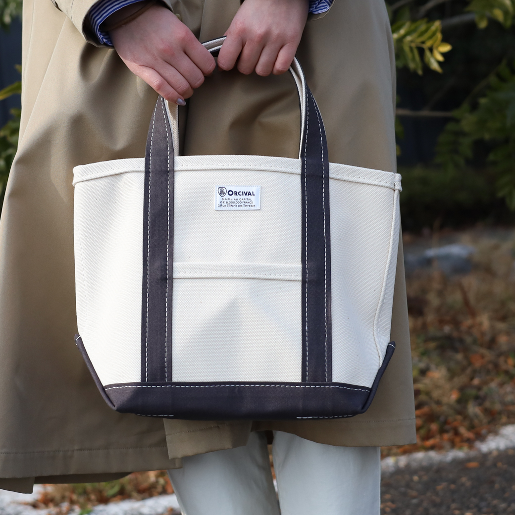ORCIVAL オーシバル 4号帆布 トートバッグ 小｜BORN FREE ONLINE SHOP