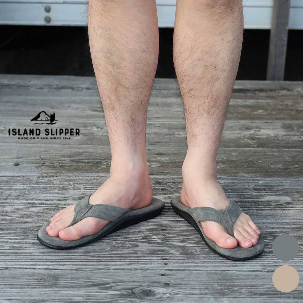 ISLAND SLIPPER アイランドスリッパ トングサンダル スエードレザー