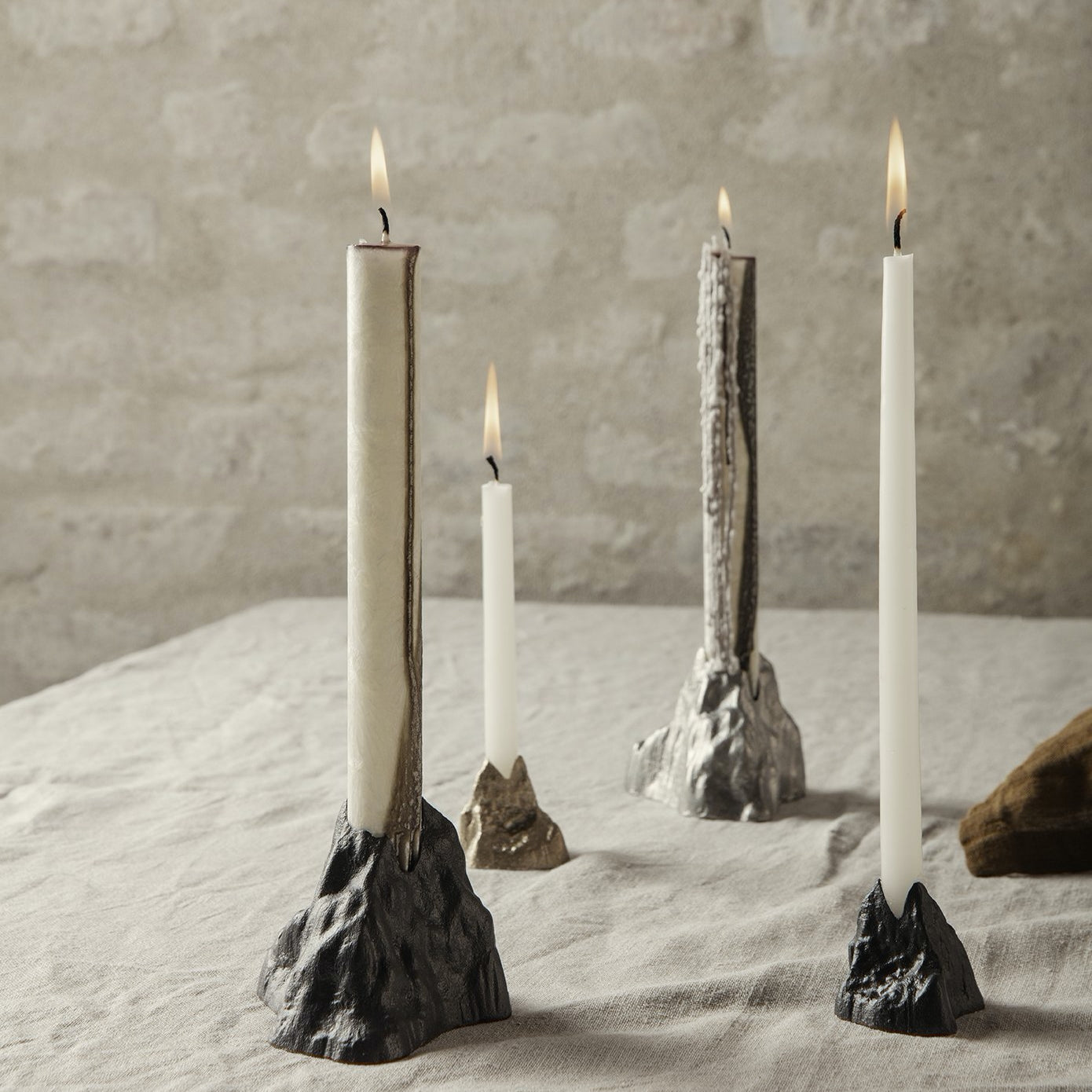 Ferm Living Stone Candle Holder - Batten Home
