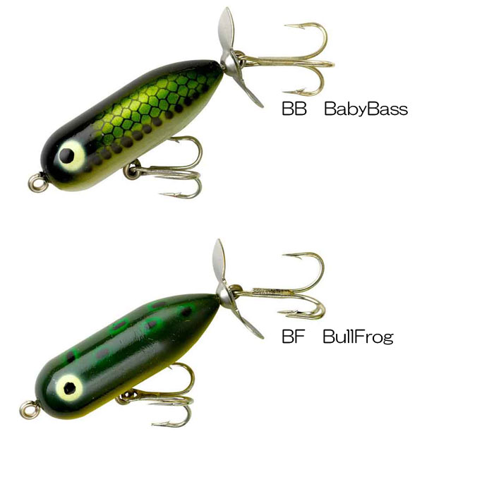 全4色】ヘドン ティニートーピード Heddon - 【バス・トラウト・ソルト