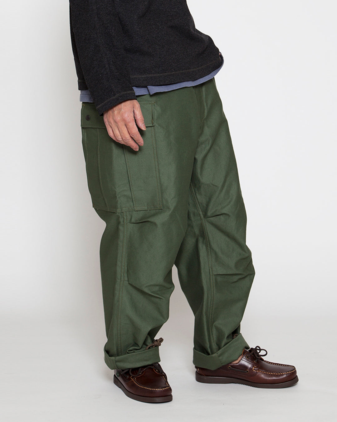 FP012・M-51 FIELD SLACKS / Olive Green – THE CORONA UTILITY