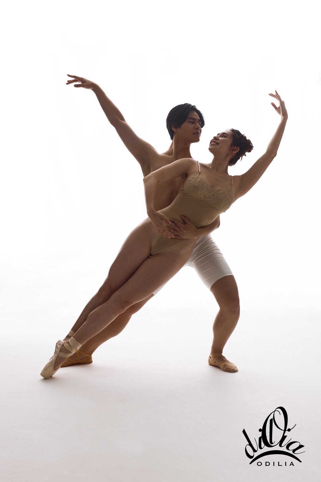 ODILIA】スナップ付☆ボディーサポートファンデーション - バレエ専門