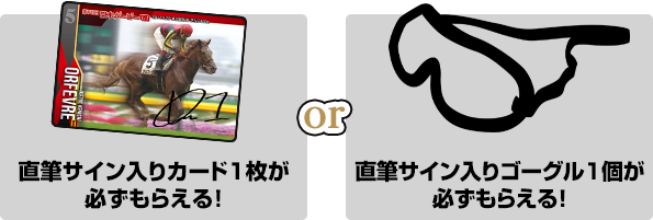 サラブレッドホースコレクション ツインウエハース 第2R キャンペーン