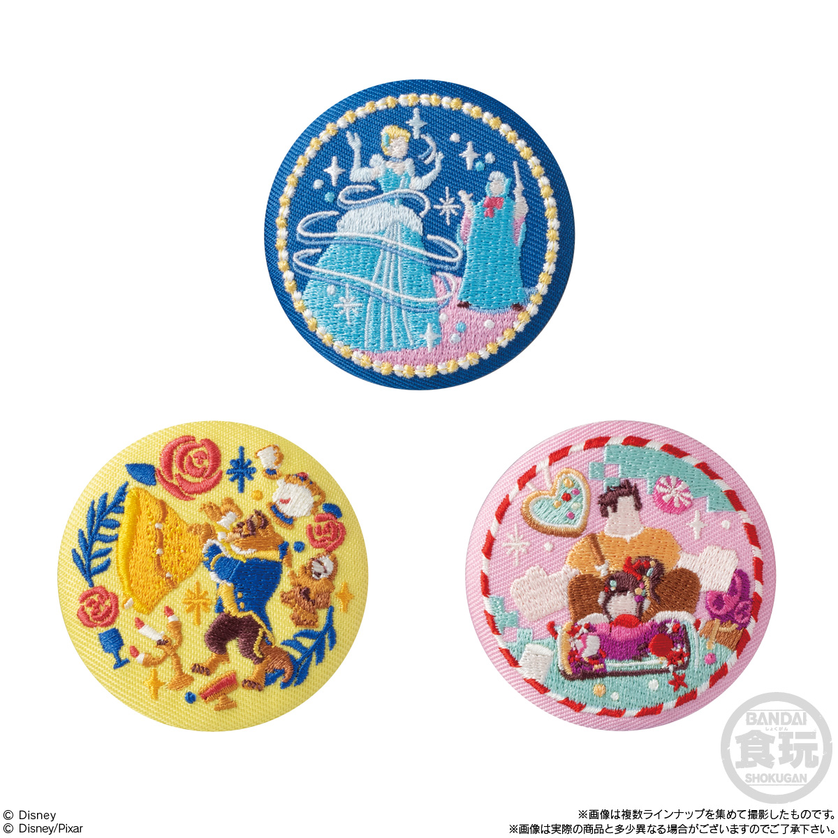 Disney Characters 刺繍缶バッジビスケット2（再販）｜発売日：2026年7