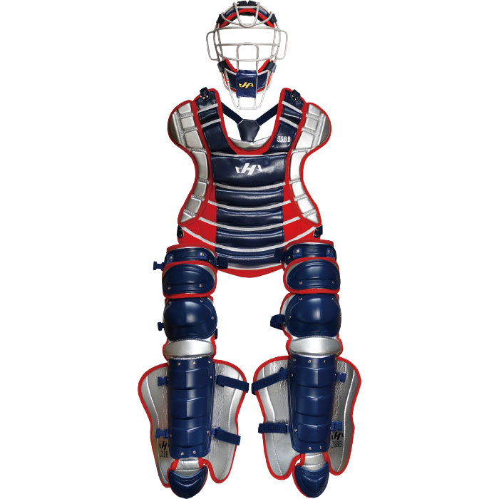 即日出荷 限定 ハタケヤマ 野球用 軟式用 キャッチャー防具セット 3点