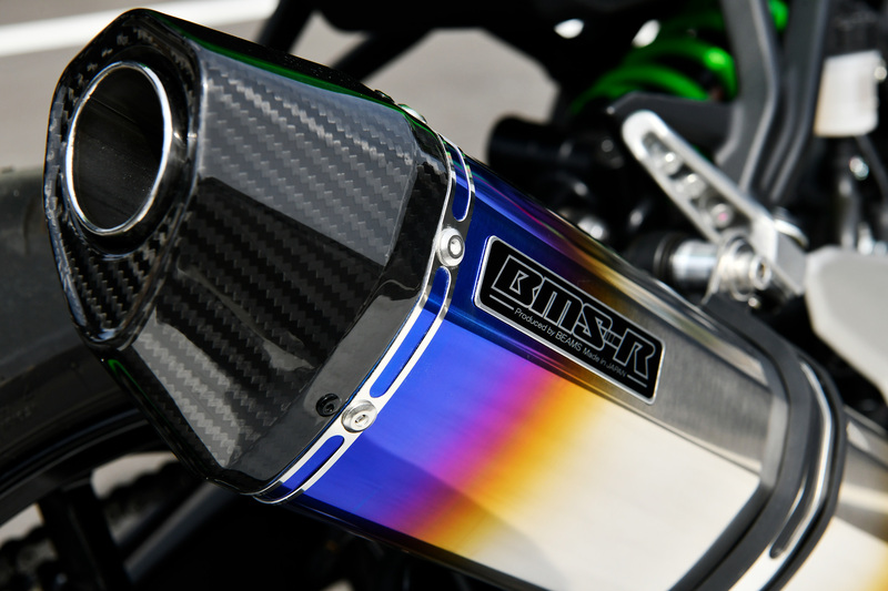 CORSA-EVOⅡ ヒートチタン フルエキゾースト：ZX-4RR / ZX-4R SE：2023