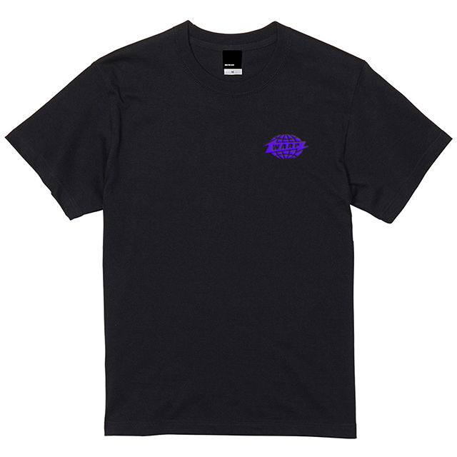 BEATINK.COM / Warp Embroidered Logo T-Shirt (Black)