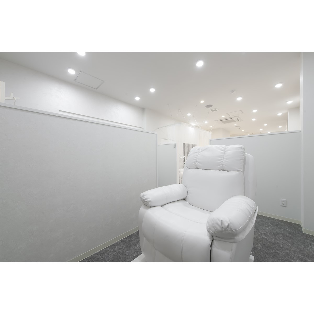 手動ラウンジチェア SHIFFON Jr-S （シフォンジュニア エス）ホワイト