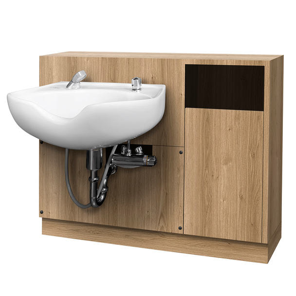 セミオーダー シャンプーキャビネット W1100下部（日本製・組み立て済