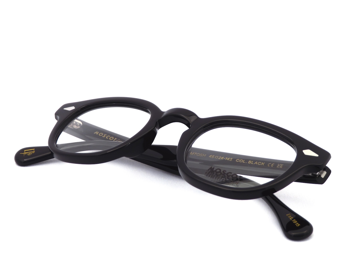 MOSCOT モスコット メガネフレーム LEMTOSH 46size col.BLACK