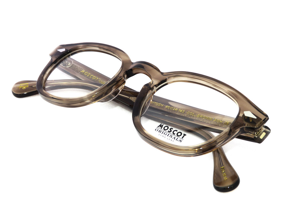 MOSCOT モスコット メガネフレーム LEMTOSH 46size col.BROWN ASH