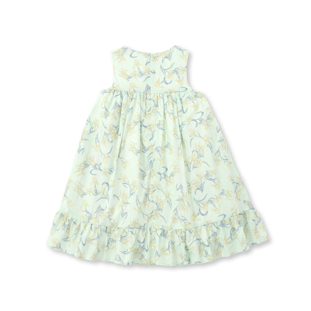 お揃い】【リバティプリント】【日本製】フレンチ・アイリスフリル