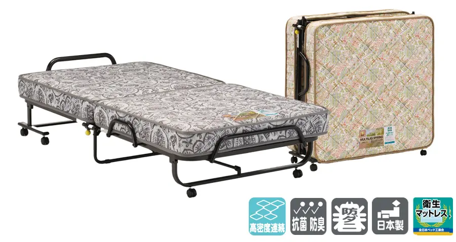 フランスベッド 折り畳み・脚付きベッド - マットレス