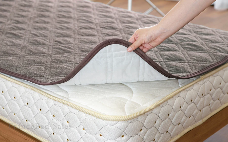 フランスベッド らくピタ パイルパッド 置くだけ ベッドパッド 敷き