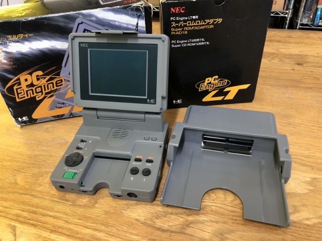 出張買取】PCエンジンLTとスーパーロムロムアダプター等の周辺機器を