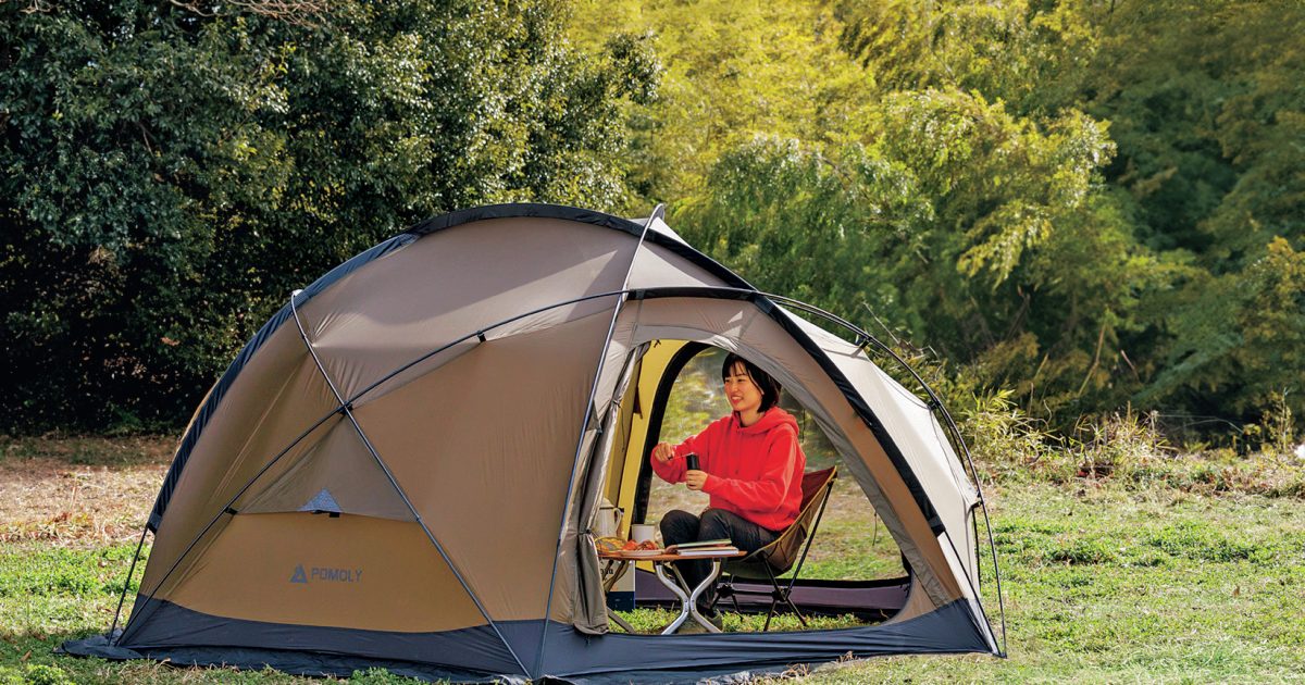 POMOLY (ポモリー) ／ DOME X4 | 道具・ギア 【BE-PAL】キャンプ