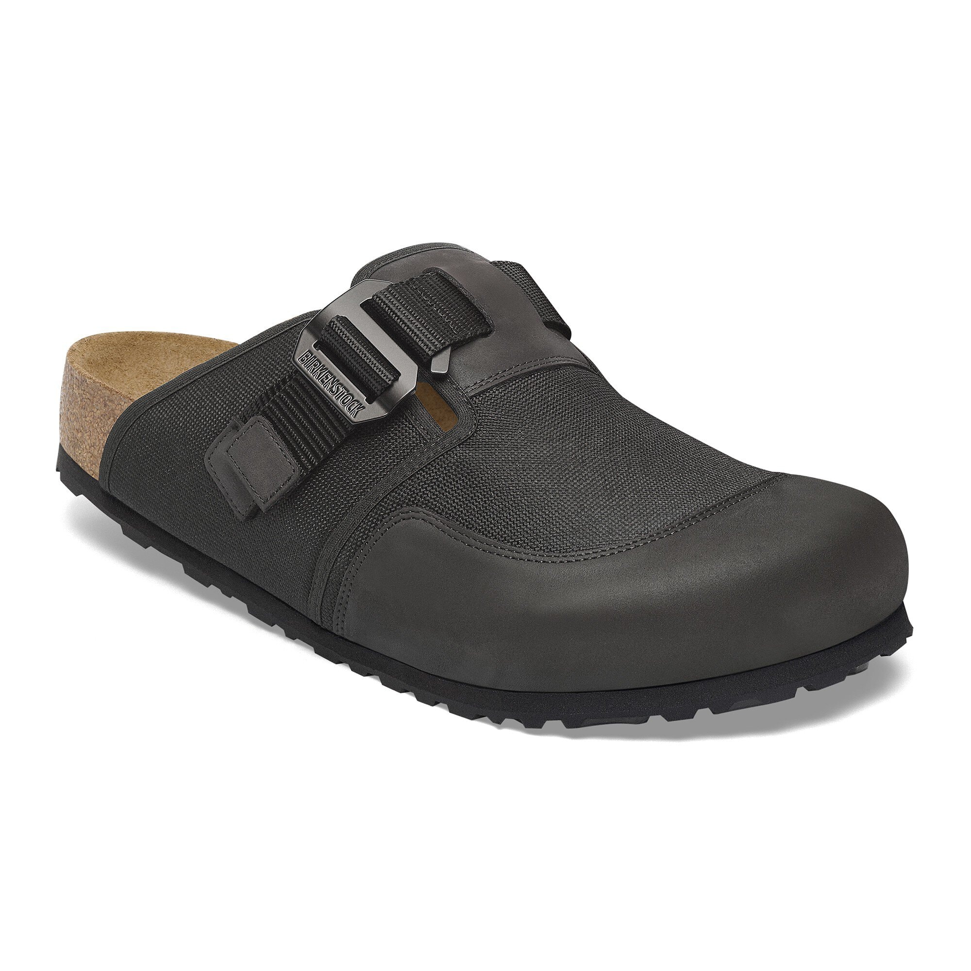 Boston Nova Textile/Leather in Color Black | BIRKENSTOCK Oman