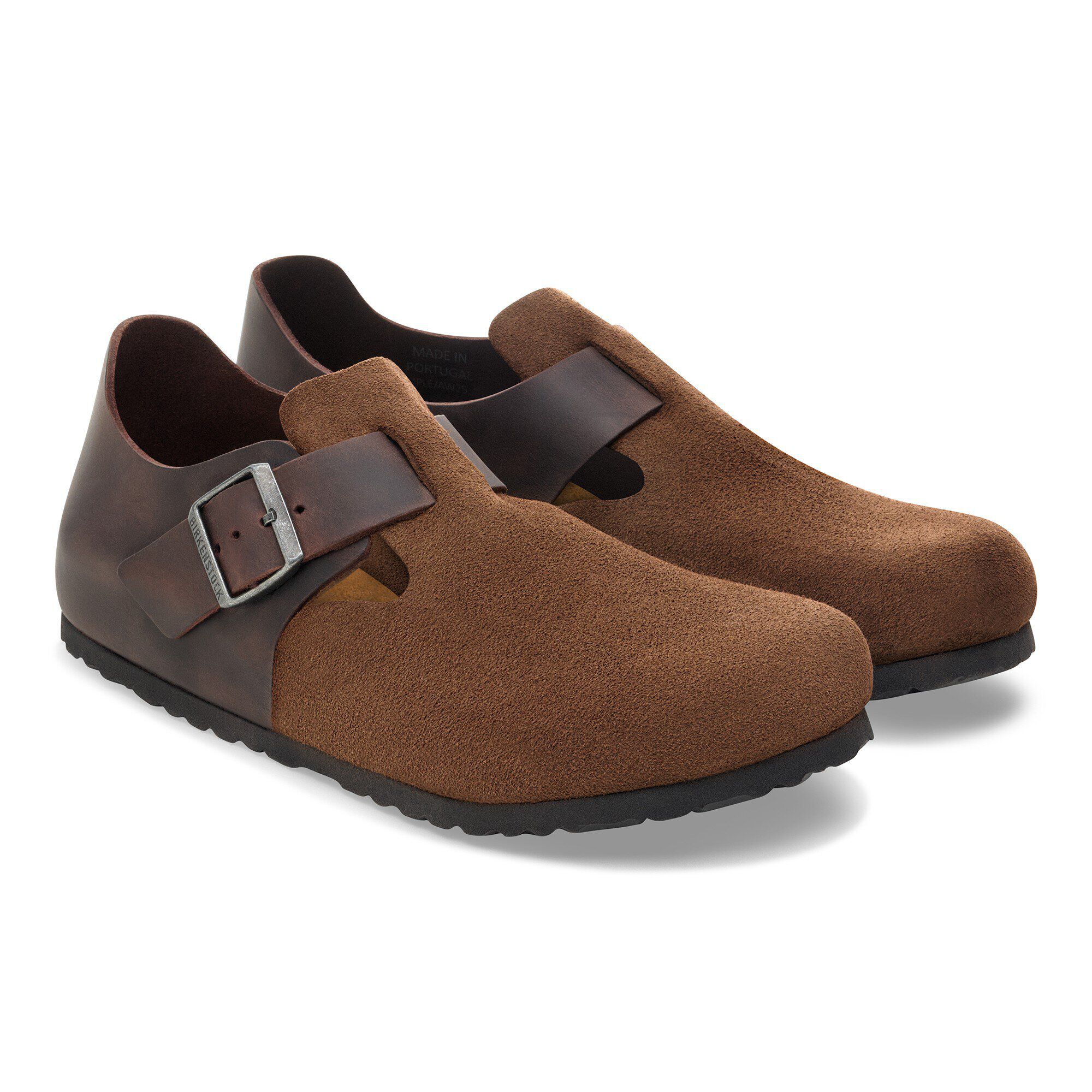 London / ロンドン」（ミックスドレザー、ダークティー）| BIRKENSTOCK