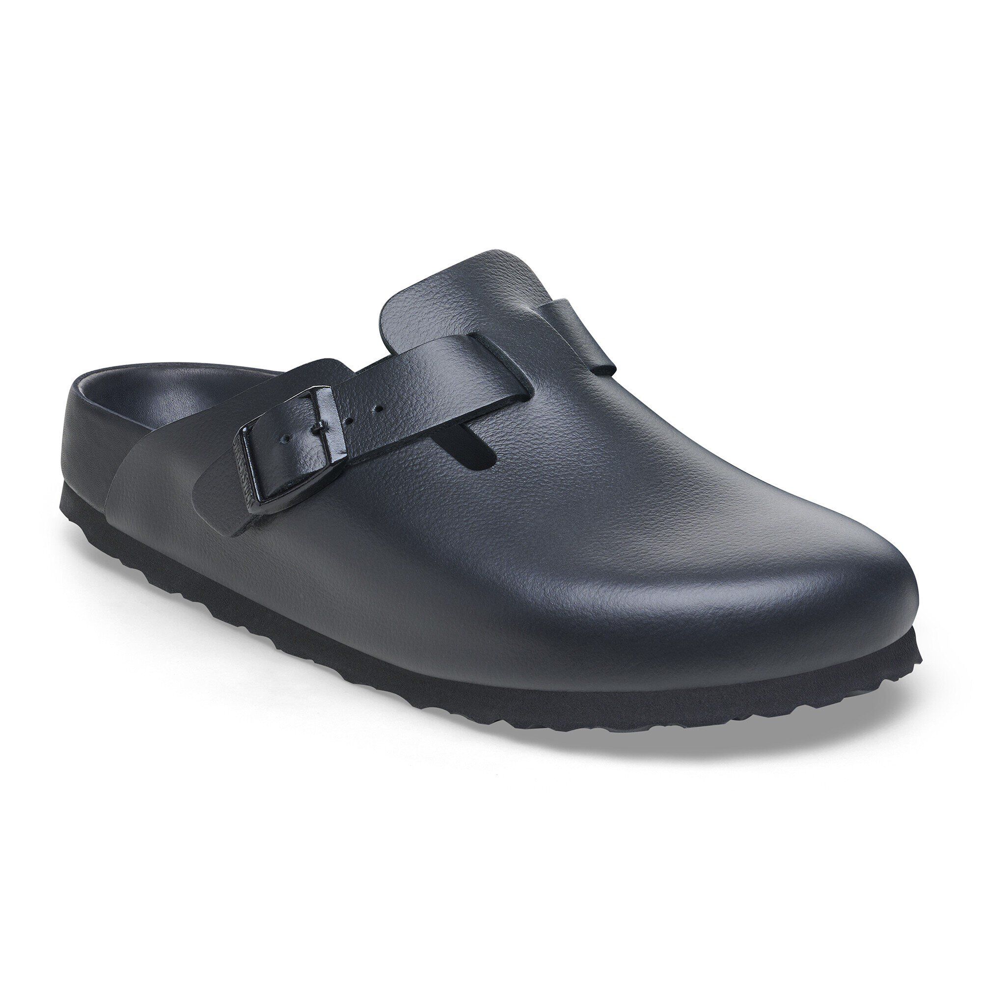 Boston Leather in Color Black | BIRKENSTOCK US