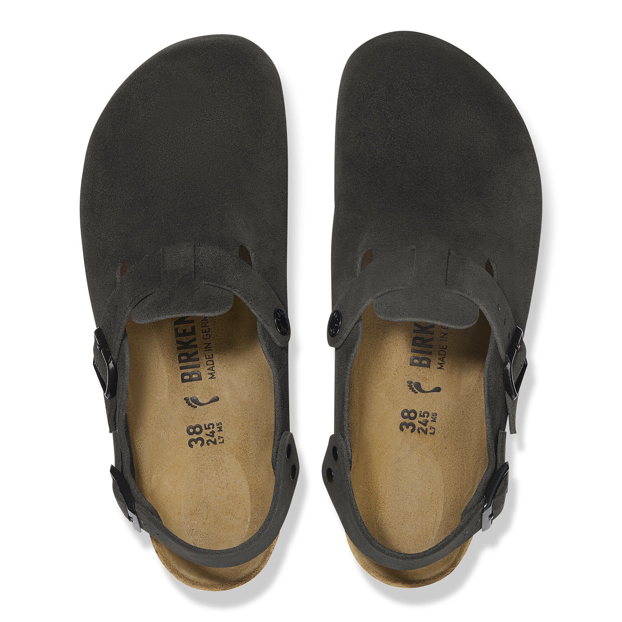 Tokio Suede Leather in Color Black | BIRKENSTOCK US