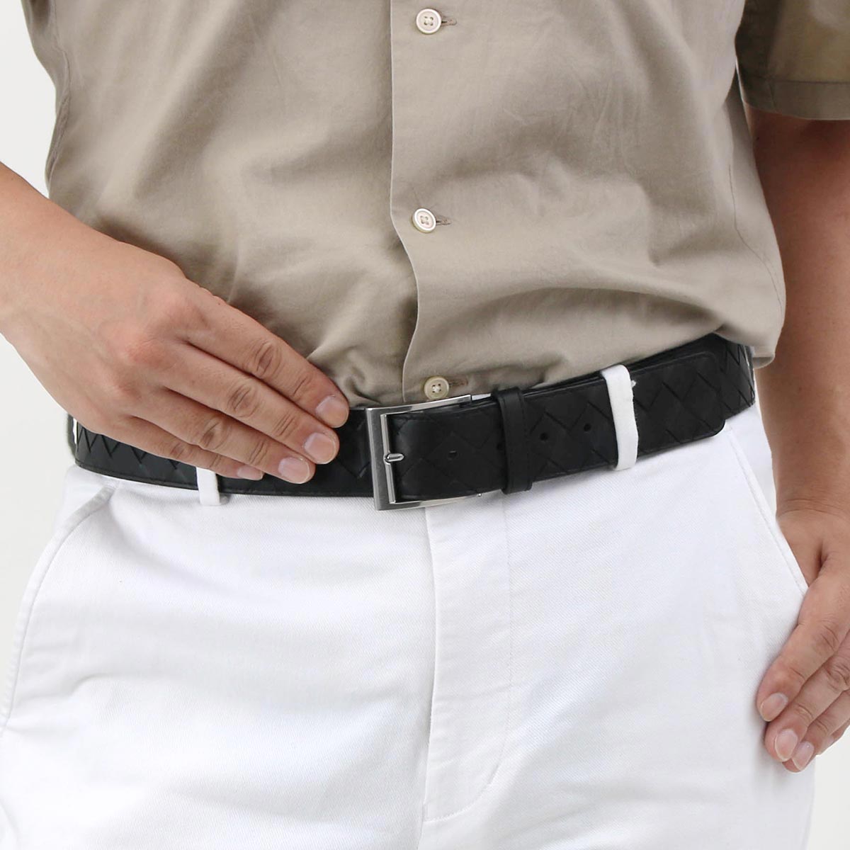 ボッテガヴェネタ (ボッテガ・ヴェネタ) ベルト メンズ イントレ