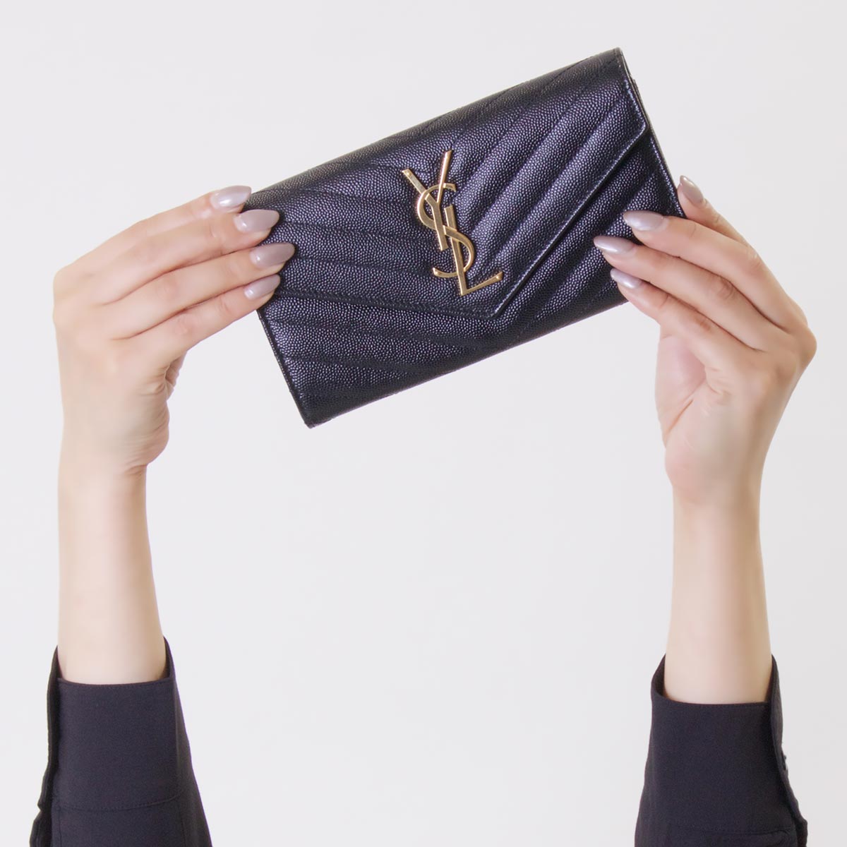 サンローランパリ イヴサンローラン 長財布 財布 レディース