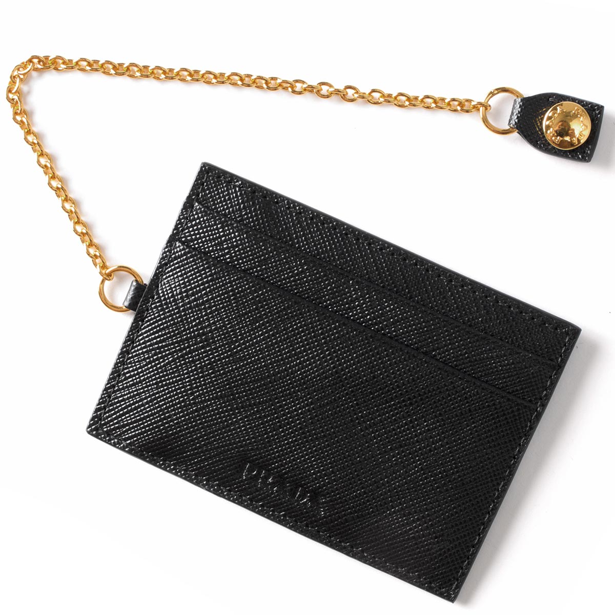 プラダ 長財布 財布 レディース サフィアーノ メタル ブラック 1MH132