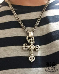 クロムハーツ フィリグリークロスペンダント XS with ベイル お客様の