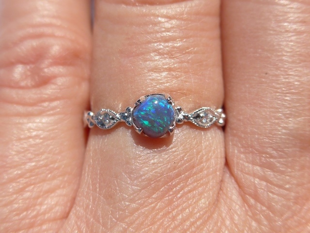 オパールリング｜オーストラリア産オパール｜オパール