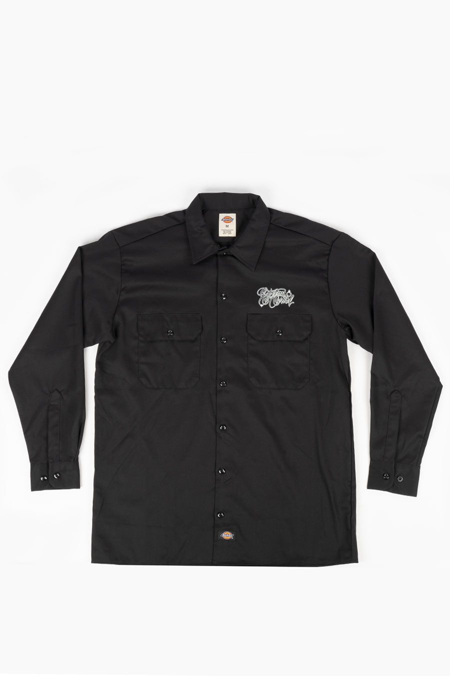 DICKIES X ESTEVAN ORIOL SIGNATURE WORK SHIRT BLACK – BLENDS