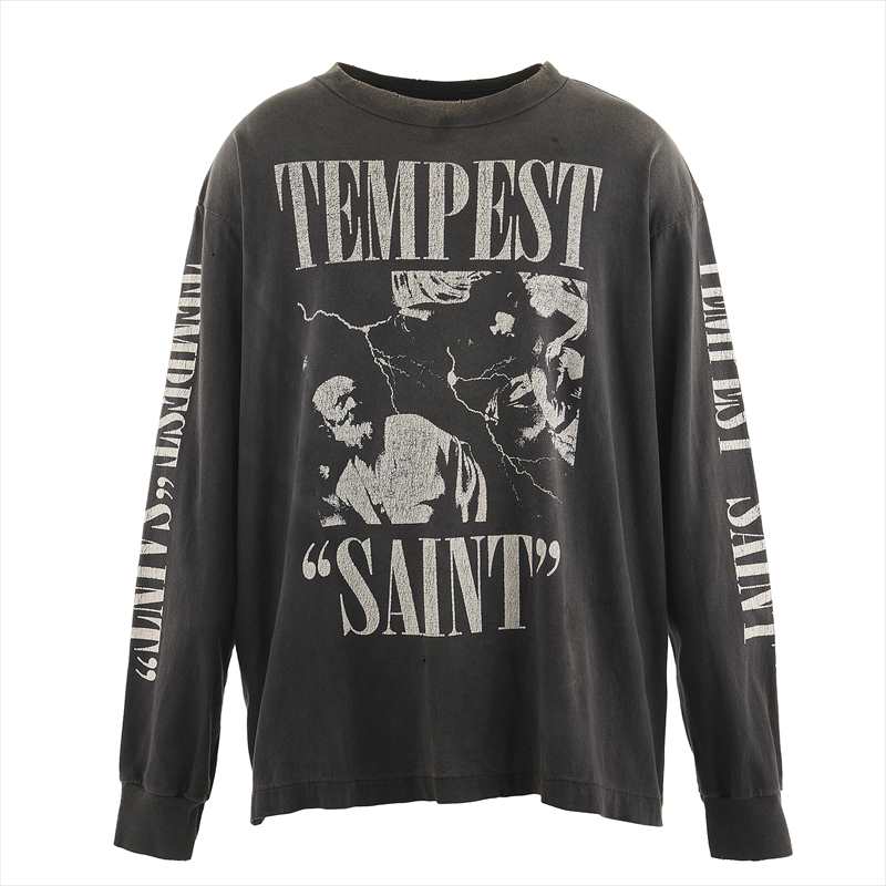SAINT Mxxxxxx LS TEE TEMPEST Black