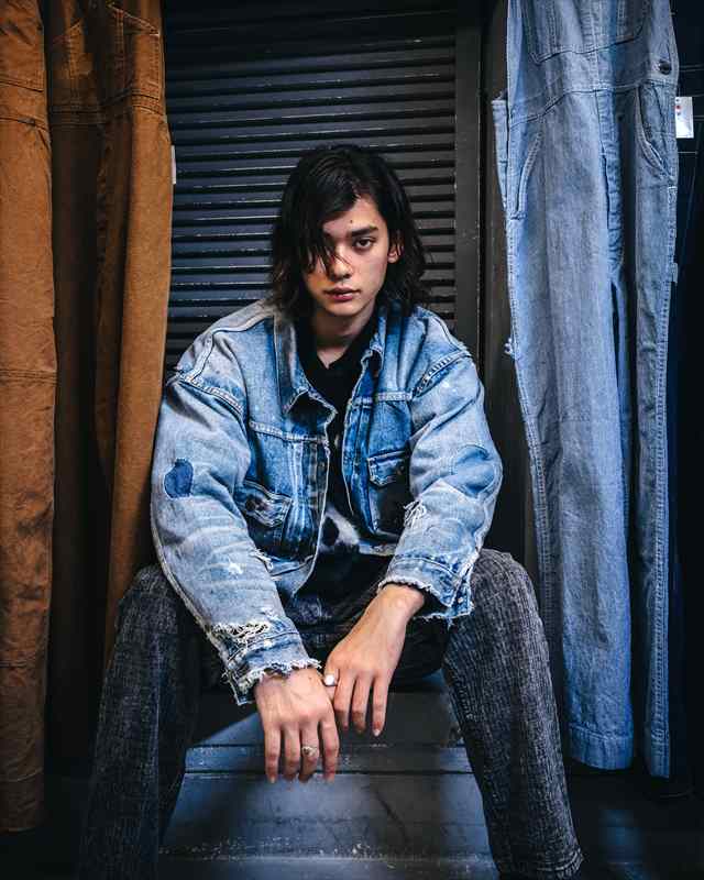 SAINT Mxxxxxx BerBerJin BJ DENIM JKT DAMAGE Blue