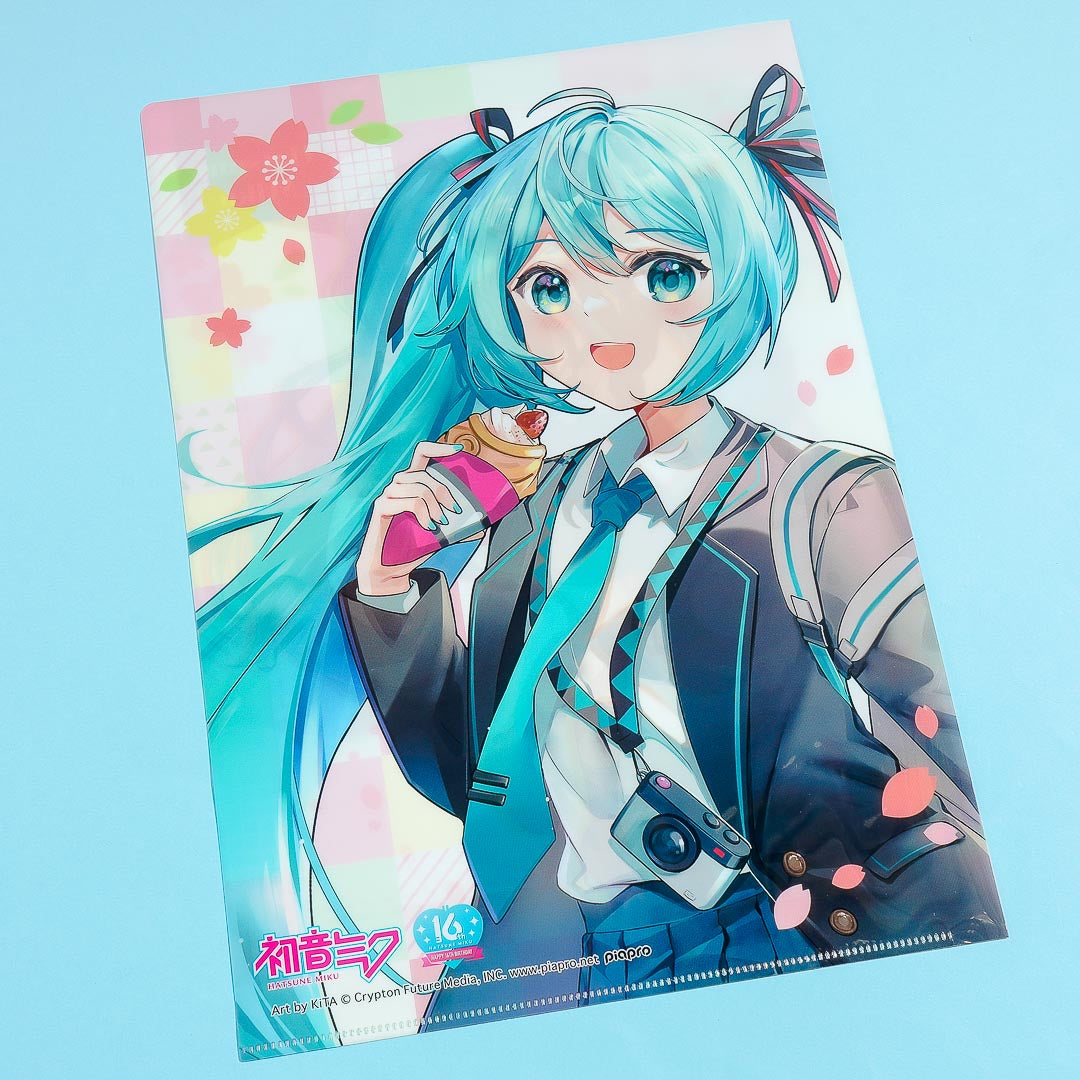 Hatsune Miku Kyoto School Trip Clear Folder – Blippo