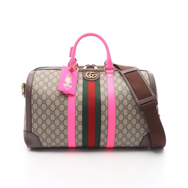 グッチ(GUCCI)グッチ ミディアム ダッフルバッグ GGスプリーム