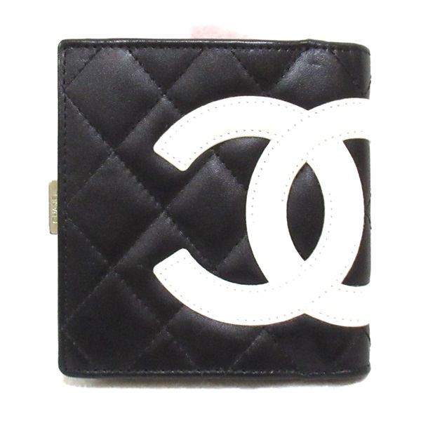 シャネル(CHANEL)シャネル カンボンライン 二つ折財布 二つ折り財布