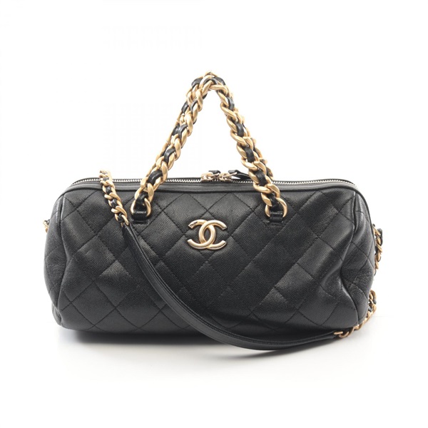 シャネル(CHANEL)シャネル マトラッセ ボーリングバッグ ショルダー