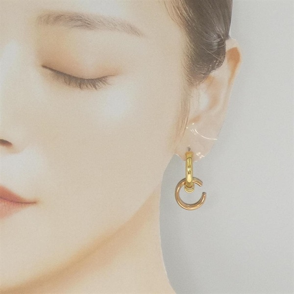 カルティエ(CARTIER)カルティエ トリニティ イヤリング 片耳