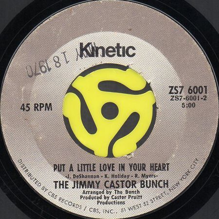 THE JIMMY CASTOR BUNCH / IT'S JUST BEGUN (45's) - Breakwell Records