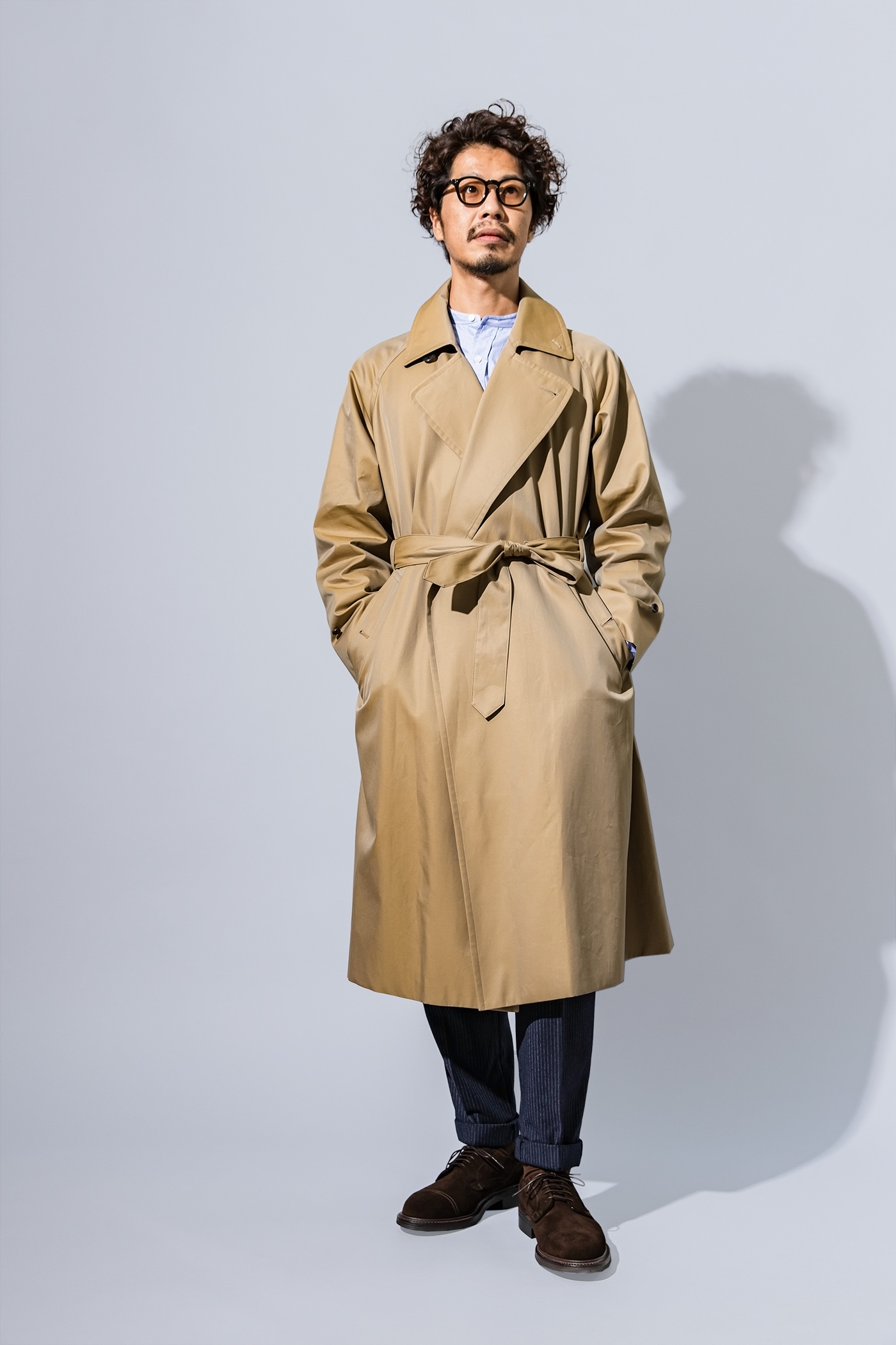 スタイリスト四方章敬監修 ブリティッシュメイドオリジナルコートが